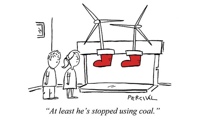 Percival - xmas windfarm