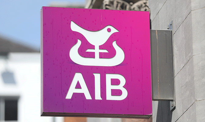 AIB sign