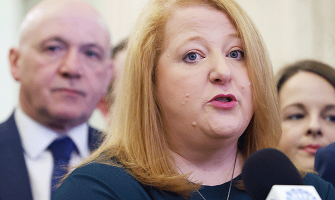 Naomi Long Cathal Crotty