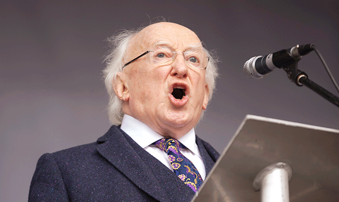 Michael D Higgins