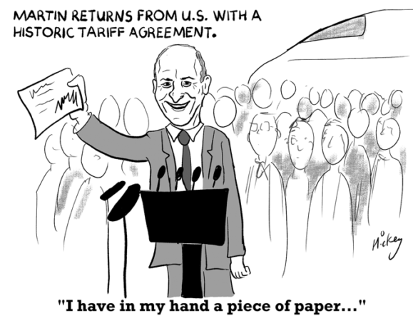 Patrick Hickey - Martin Trump Deal